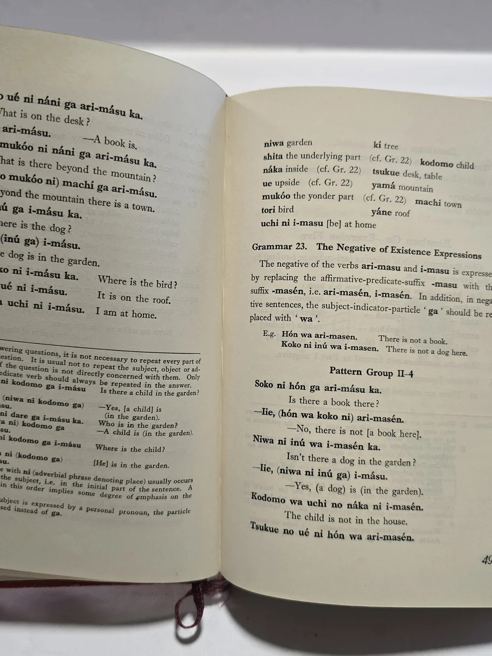 N/A colloquial japanese